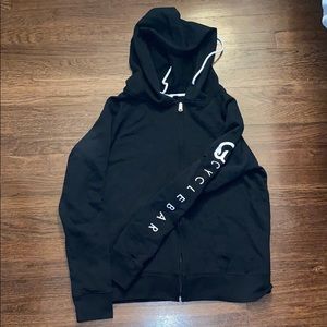 CycleBar Hooded Zipper Jacket Sweatshirt